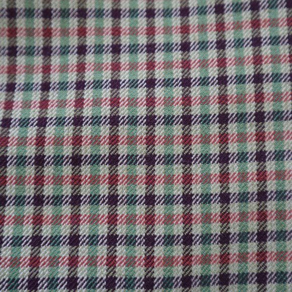 Vintage Brown & Green Plaid Checked Blazer Medium - Picture 7 of 11